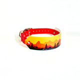 Sunset - Patterned Collar